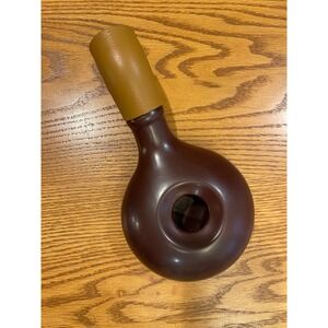 Nuvo ECO Made in Korea Ceramic Handy Coffee Bean Roaster‎ Leather Accent